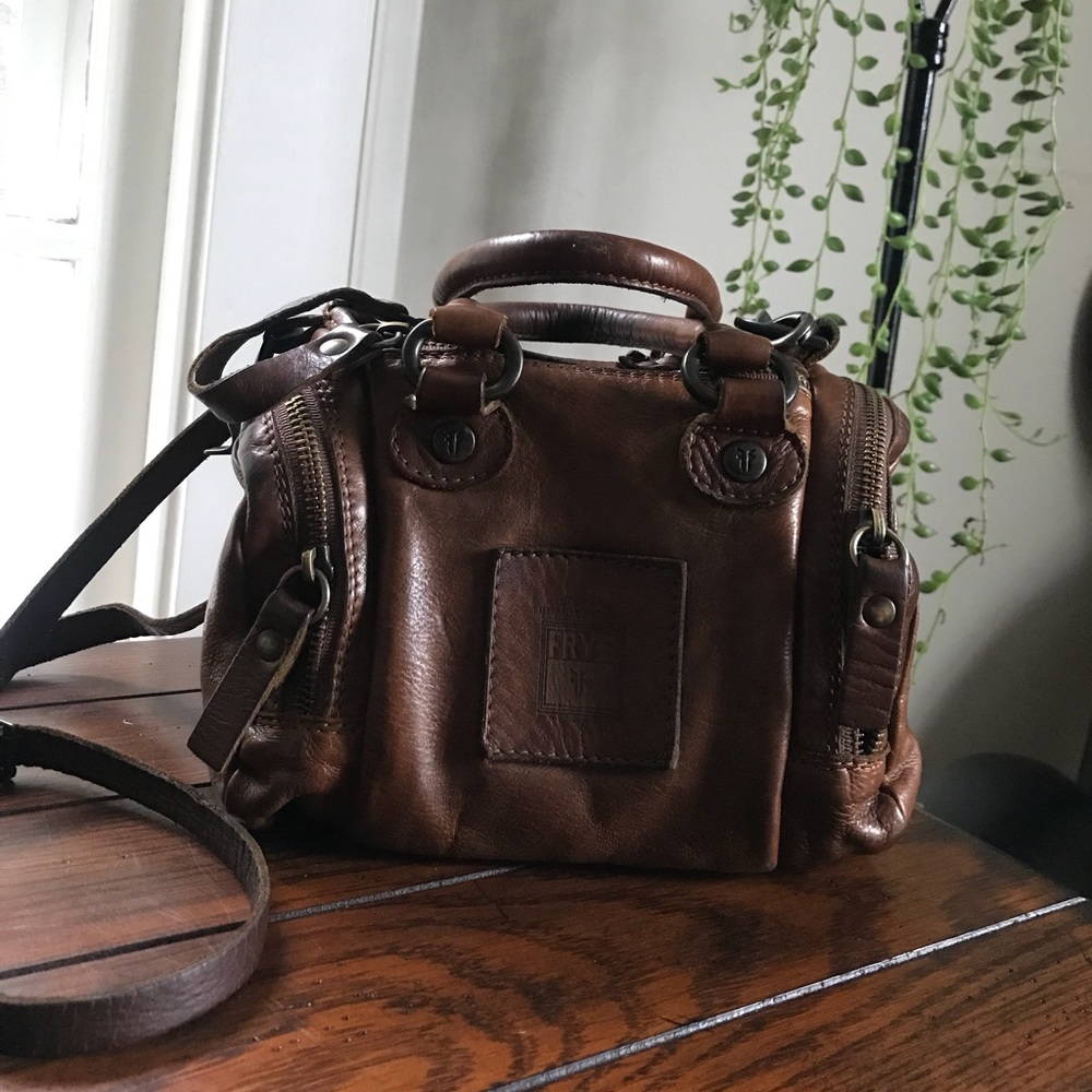 Frye Brooke Leather Speedy Bag - Small